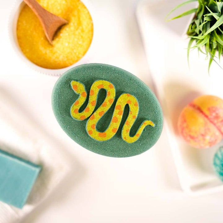 Happy Hippo Reptile Bath Bomb with Toy