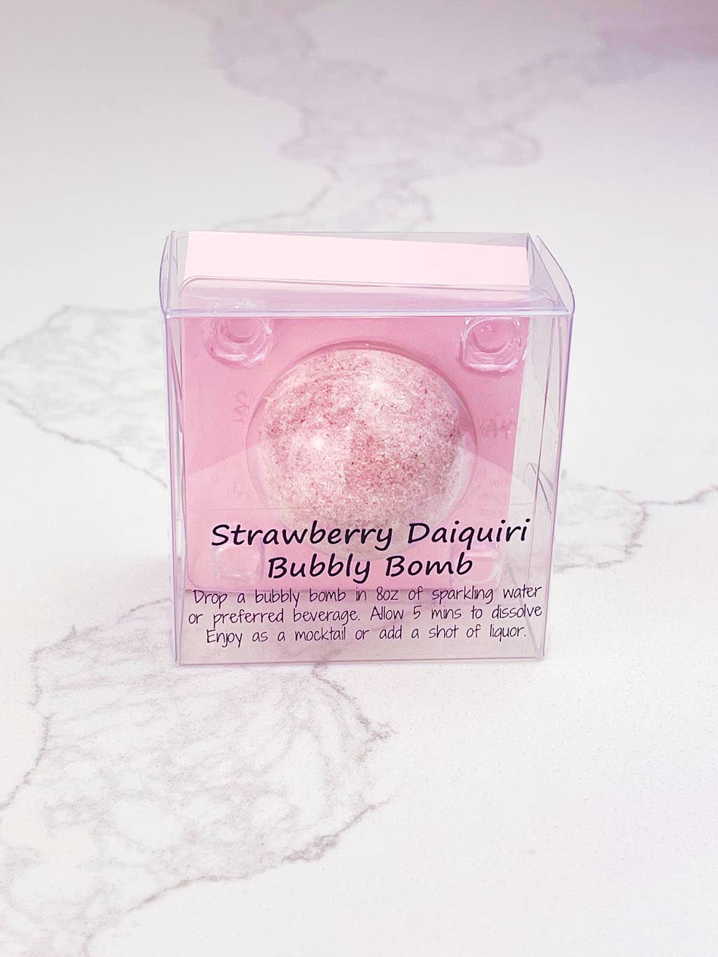 Strawberry Daiquiri Bubbly Bomb