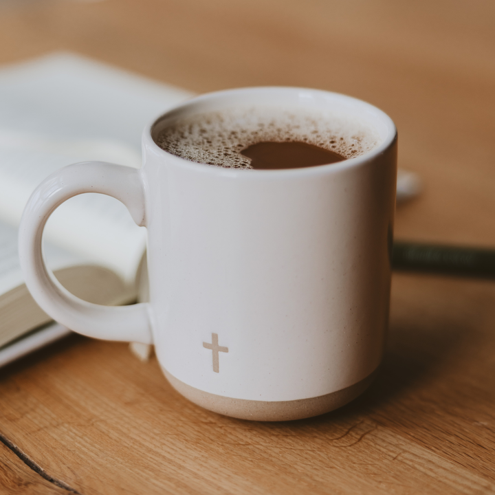 *NEW* Cross Stoneware Coffee Mug - Home Decor & Gifts