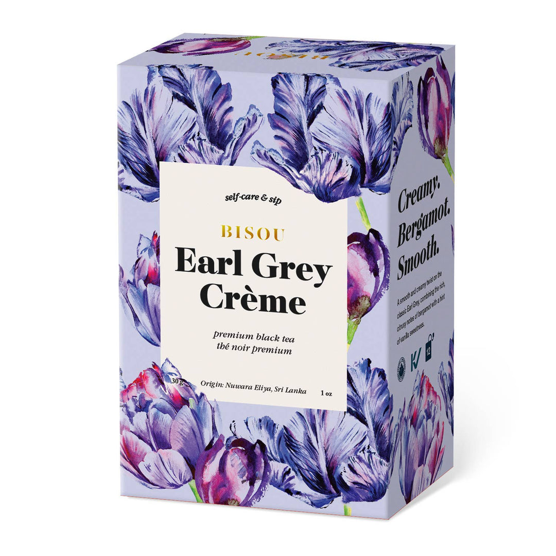 Organic Earl Grey Crème - Black tea sachets - Gift Smack Gift Company