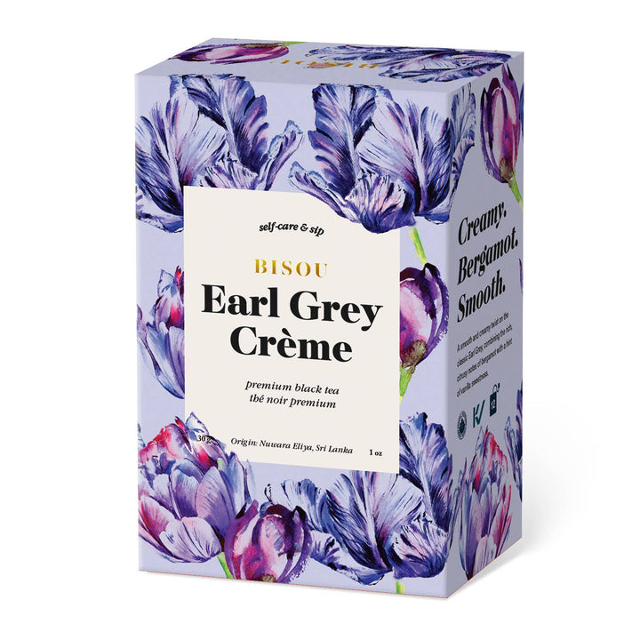 Organic Earl Grey Crème - Black tea sachets - Gift Smack Gift Company
