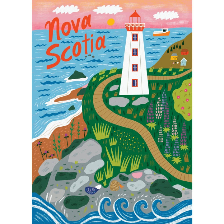 Nova Scotia Shores | 500-Piece Puzzle | Designed in Canada - Gift Smack Gift Company