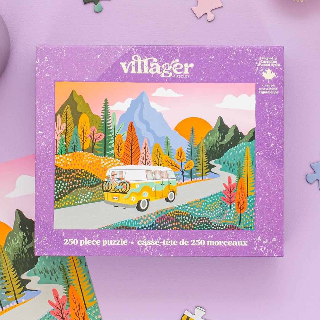 Road Trip | 250 Piece Puzzle | Designed in Canada - Gift Smack Gift Company