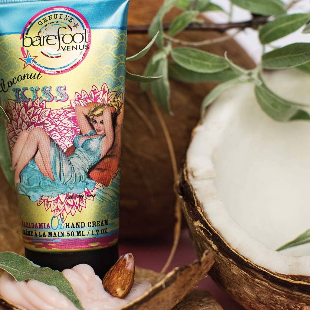 Coconut Kiss | Macadamia Oil Hand Cream: 50ml