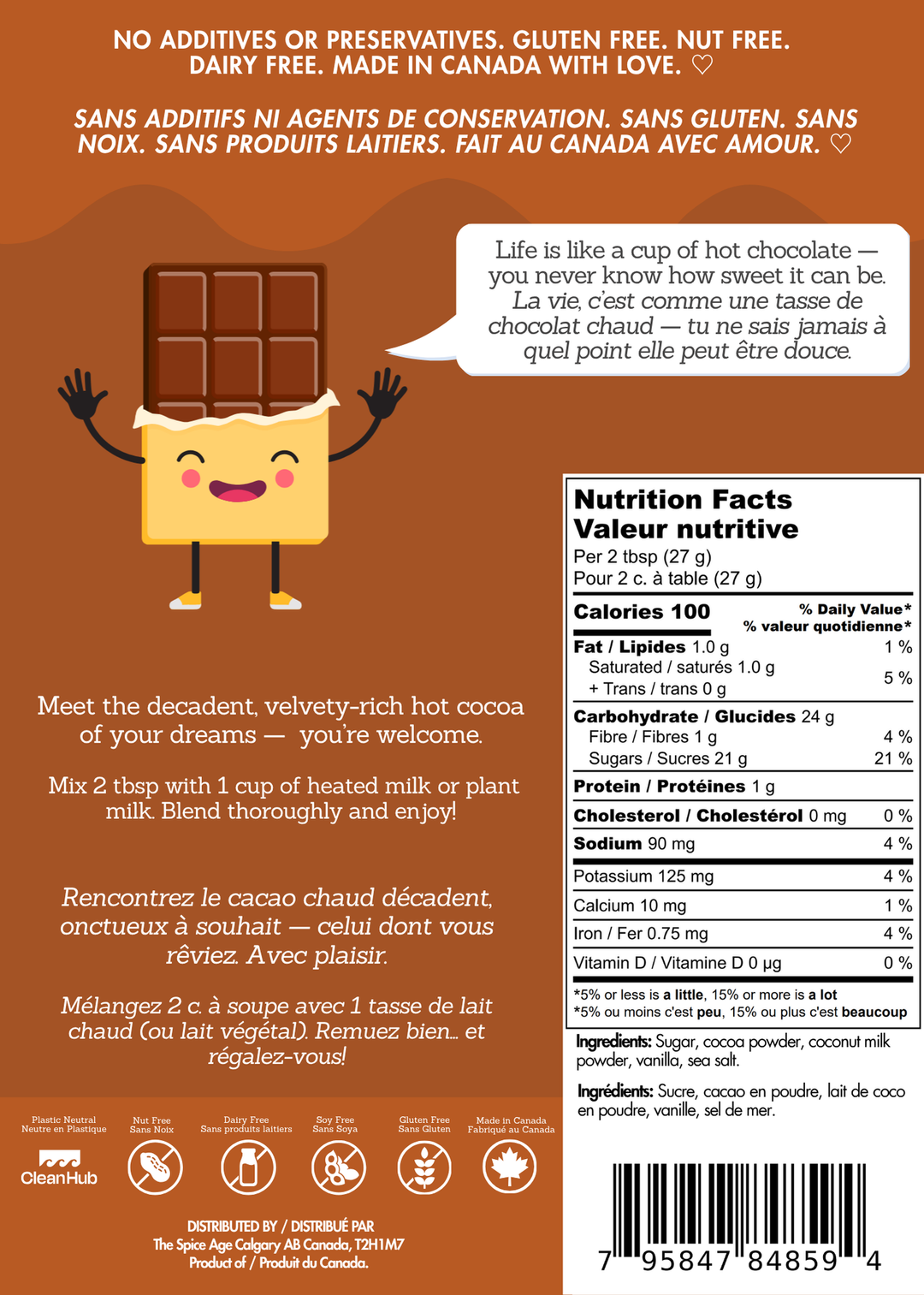 Wake Me Up Before You Cocoa - Gourmet Hot Chocolate Mix