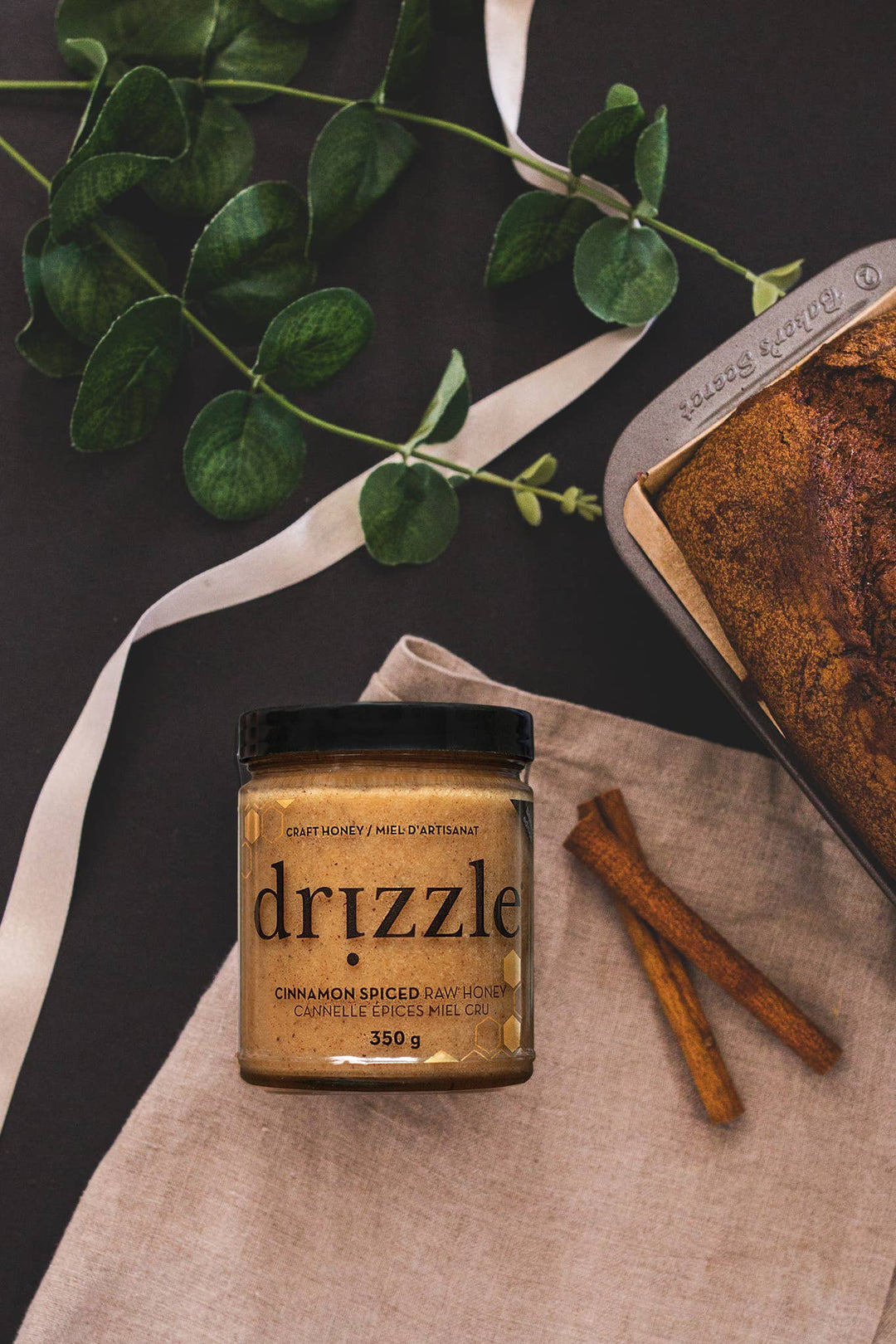 Cinnamon Spiced Craft Honey – 350 g (12 oz)