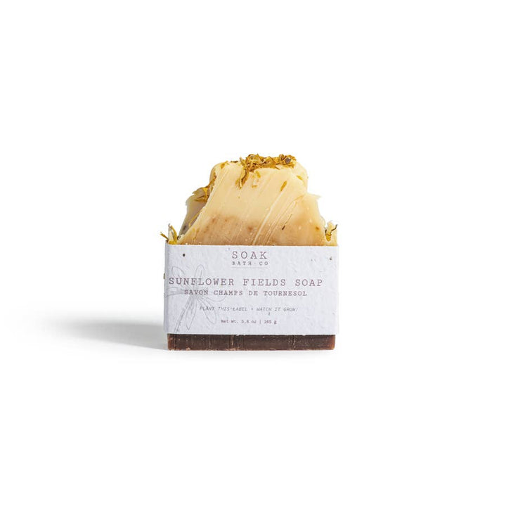 Sunflower Fields Soap Bar - Fall Collection - Canadian Made