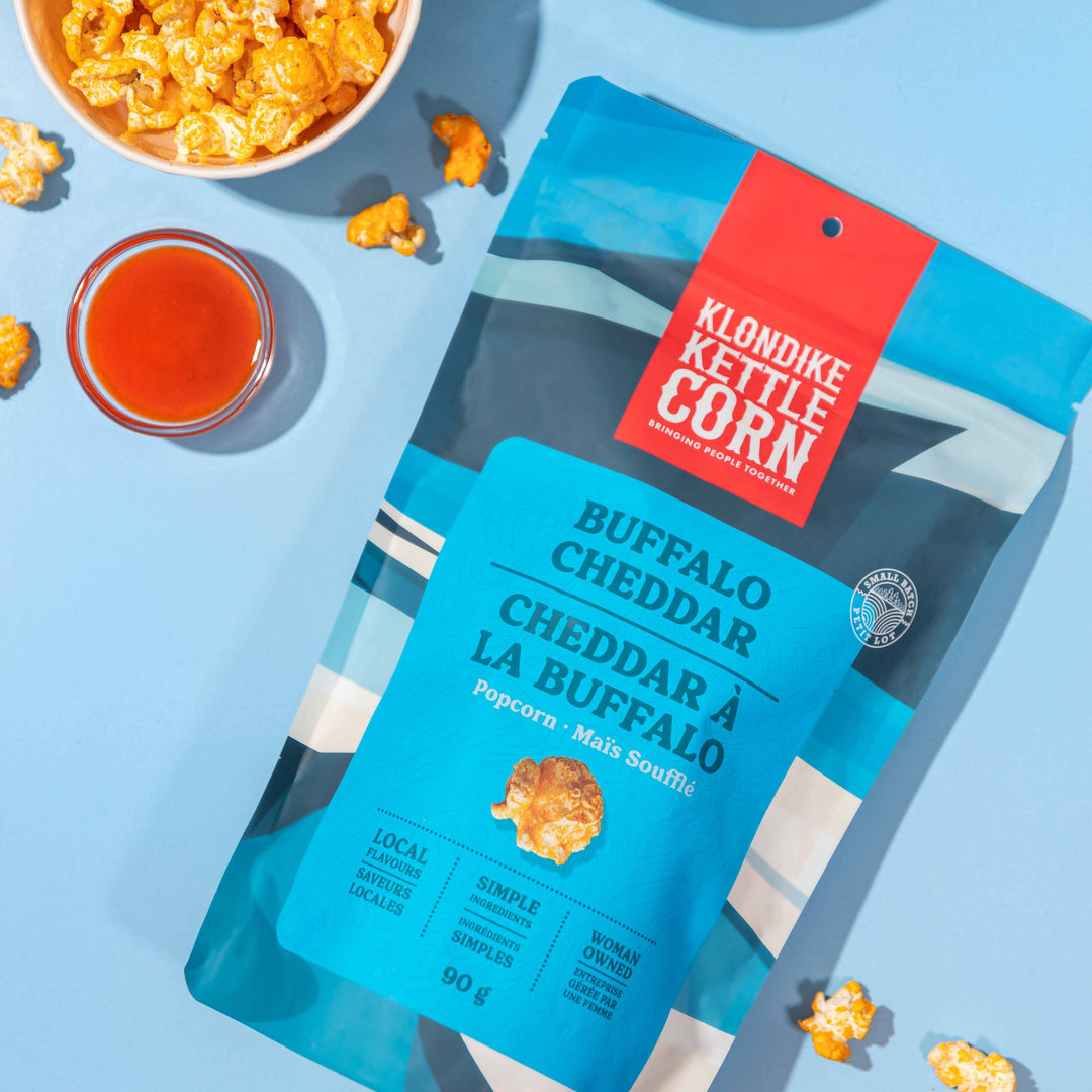 Klondike Kettle Corn Buffalo Cheddar Popcorn