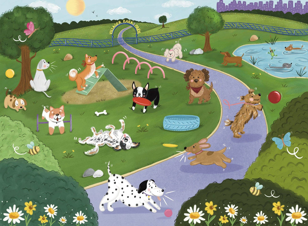 Bark Park | 250 Piece Puzzle | Designed in Canada - Gift Smack Gift Company