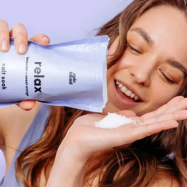 Relax Bath Salts Soak Vegan - Gift Smack Gift Company
