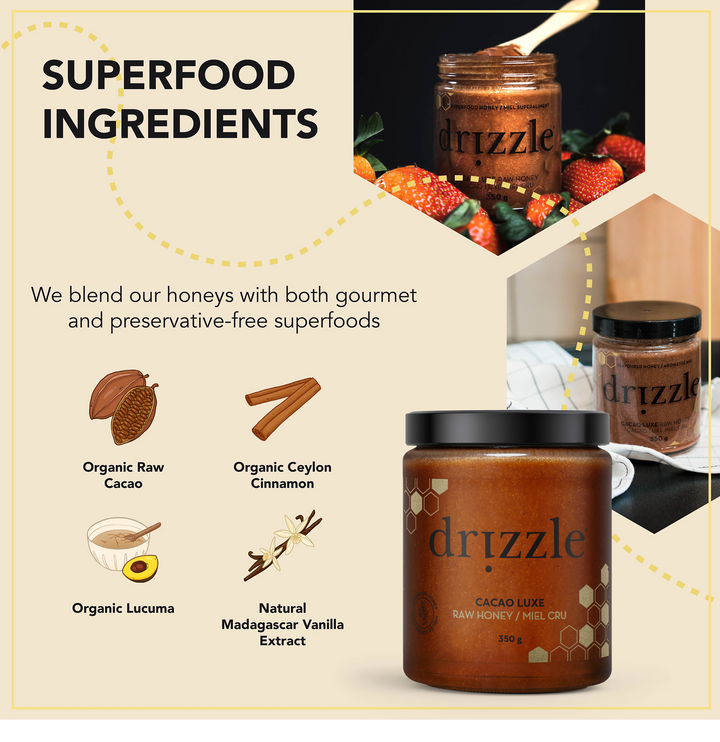 Cacao Luxe Superfood Honey 350g