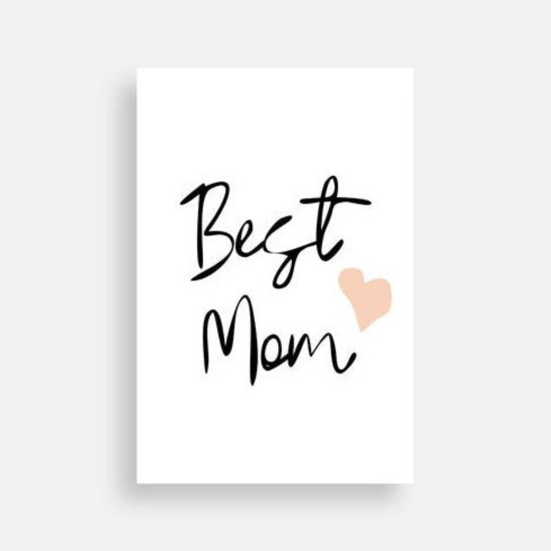 Best Mom Note Best Mom Note Card for Mother’s Day 2024 | Gift Smack Gift Company