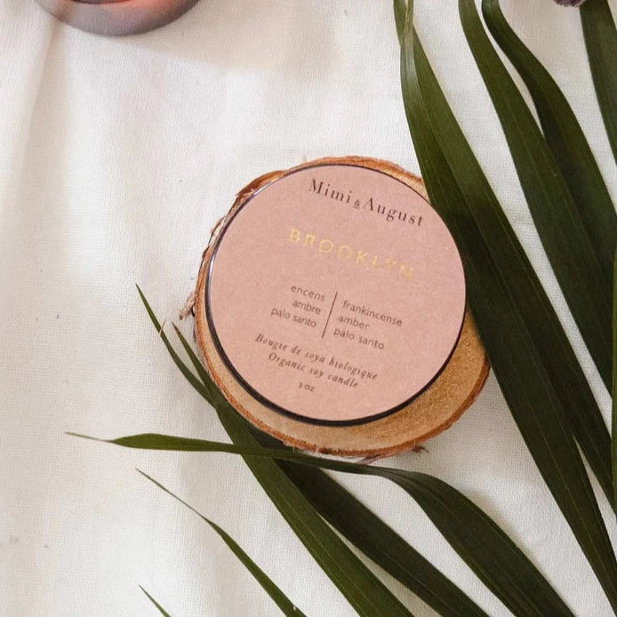 Brooklyn Organic Soy Reusable Candle 2 oz