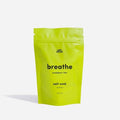 Epic Blend Breathe Salt Soak in a jar, with soothing salts designed for calming bath experiences.