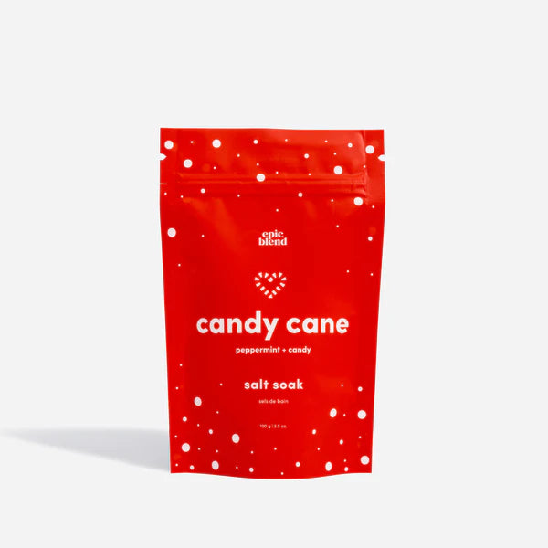 Candy Cane Peppermint Salt Soak