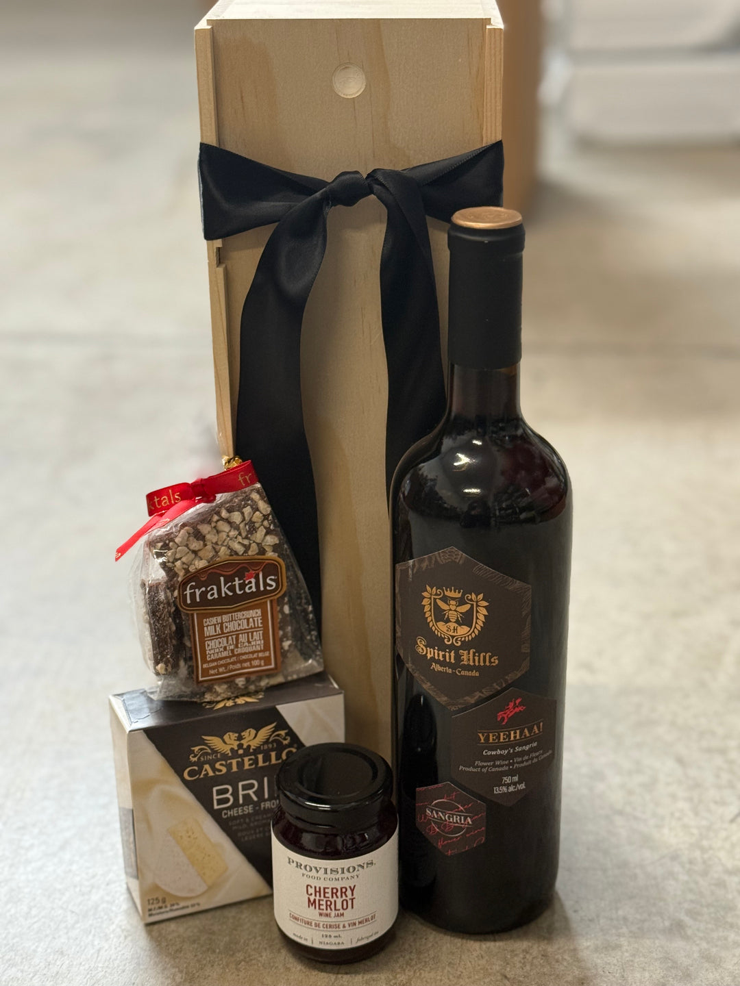 Wine Celebrations Wood Gift Box