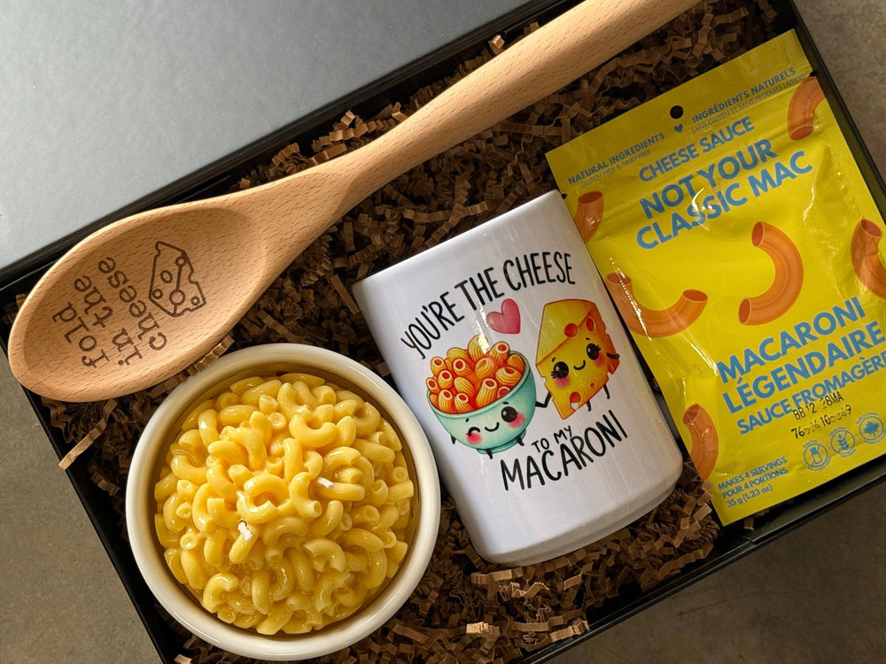 You're the Cheese gift box from Gift Smack Gift Company, featuring a curated selection of cheeses in a stylish box.