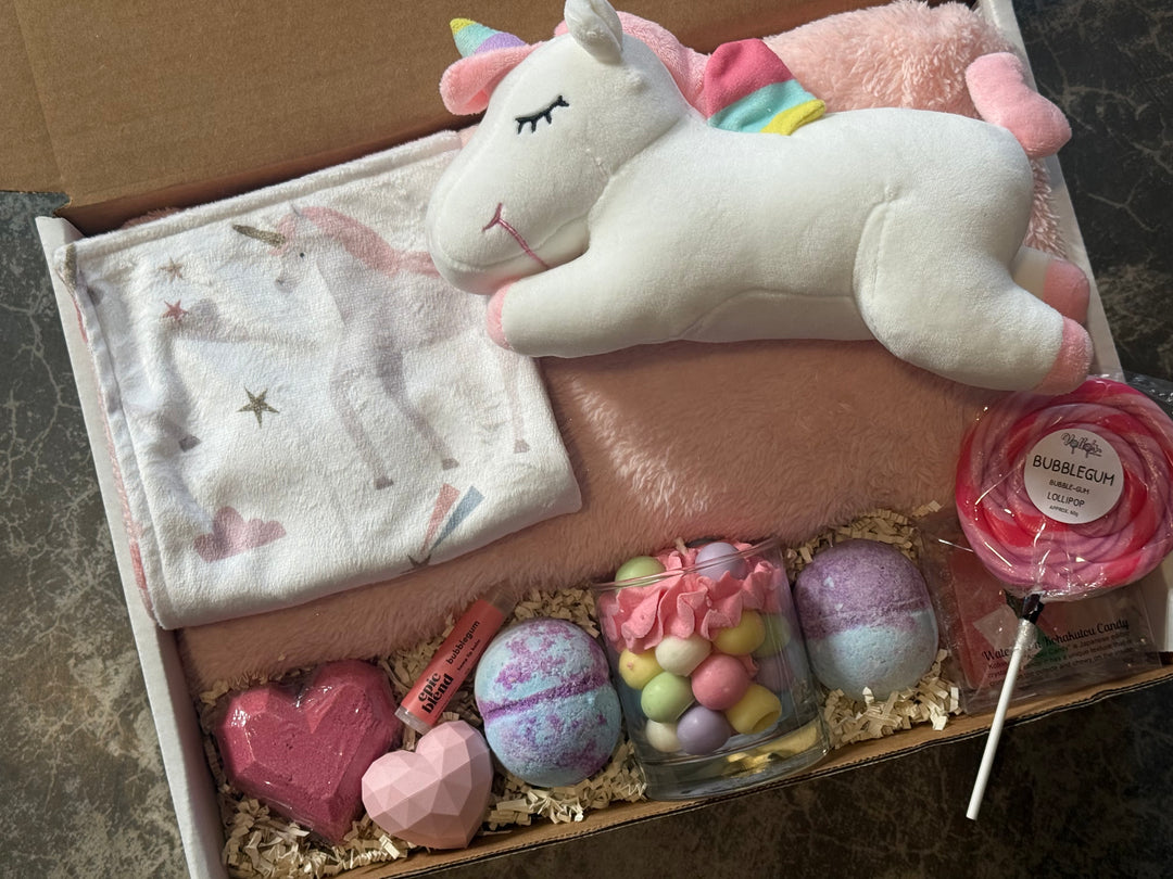 Unicorn Wishes &amp; Bubble Gum Kisses Gift Box