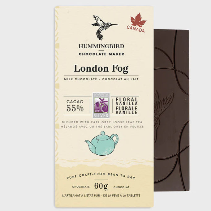 London Fog milk chocolate bar