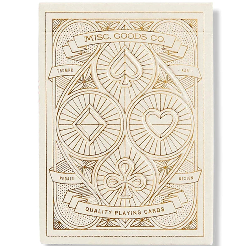 Misc. Goods Co. Playing Cards - Ivory color