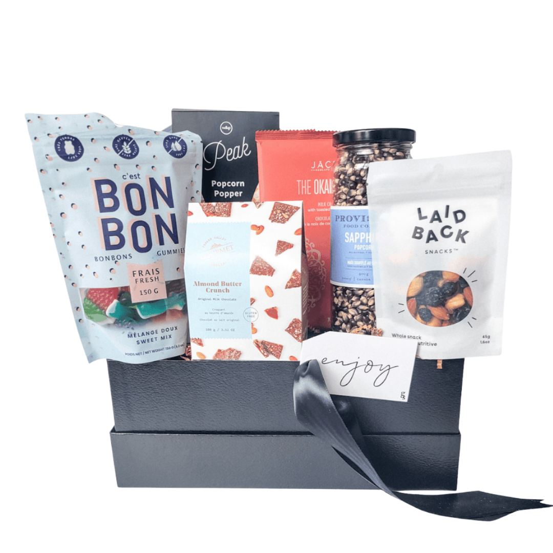 Movie Night Welcome Home Gift Box for Real Estate Client