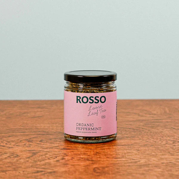 Rosso Peppermint Tea Jar