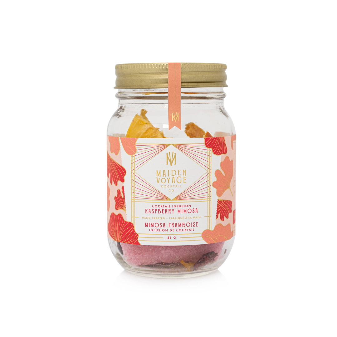 Raspberry Mimosa Cocktail (or Mocktail!) Infusion Kit