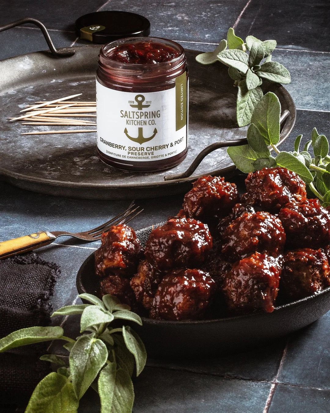 Cranberry, Sour Cherry &amp; Port Preserve