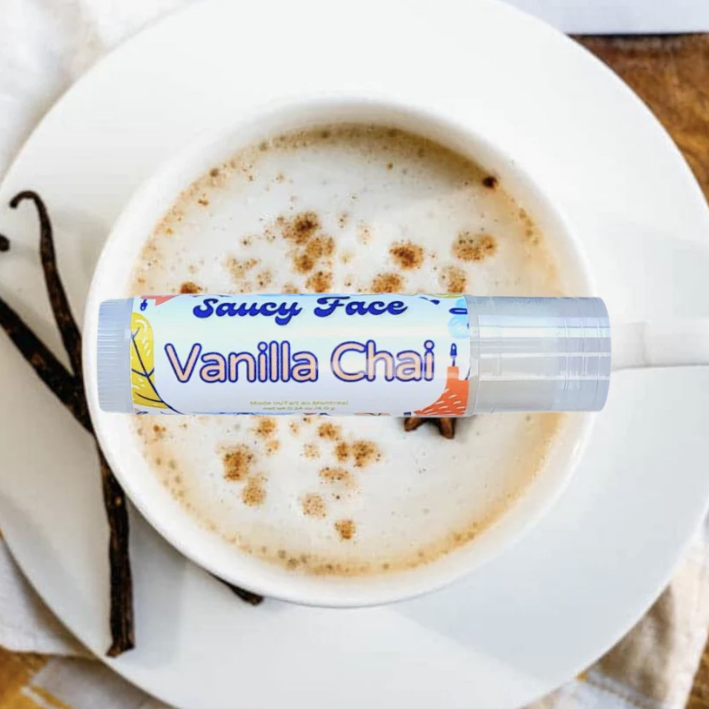 Saucy Face Vanilla Chai Lip Balm