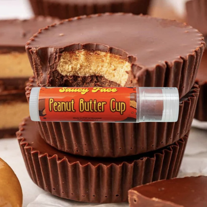 Saucy Face Peanut Butter Cup Lip Balm