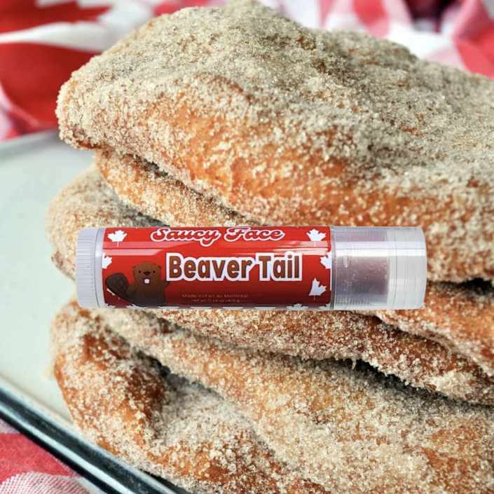 Saucy Face Beaver Tail Lip Balm
