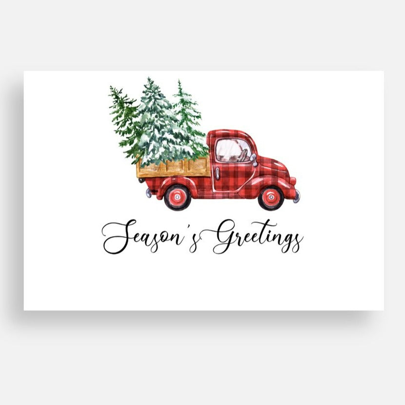 Season's Greetings Note Card