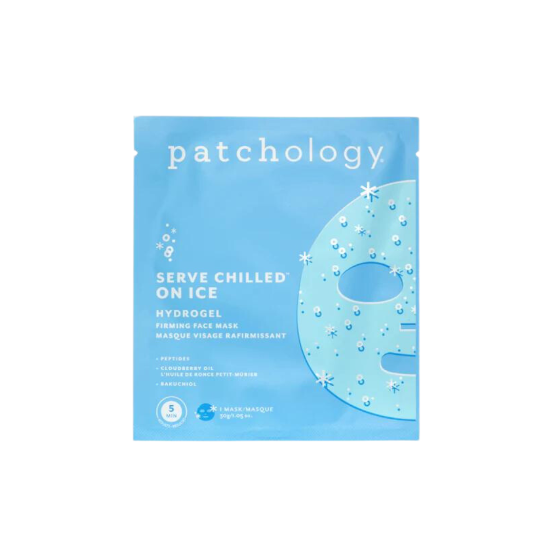 Serve Chilled on Ice Hydrogel Face Mask