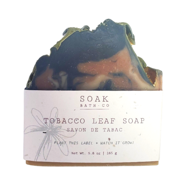 Tobacco Leaf Soap Bar - SOAK Bath Co