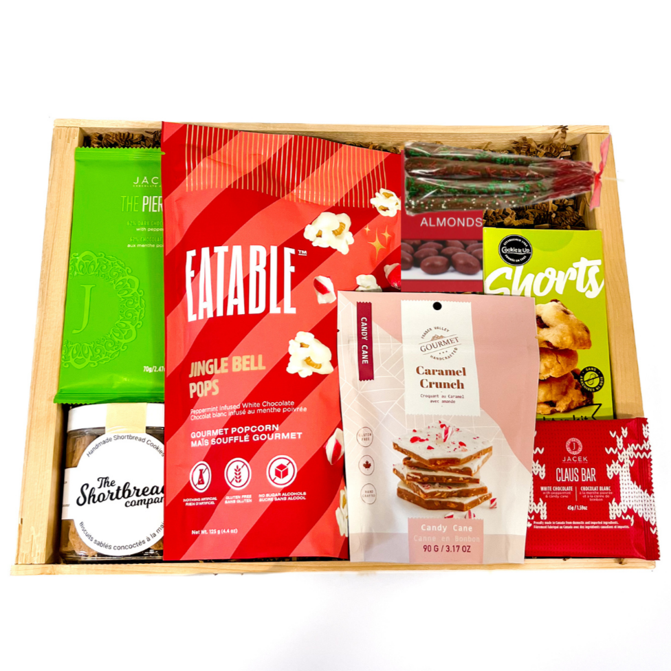 The Sweetest Rustic Holiday Crate