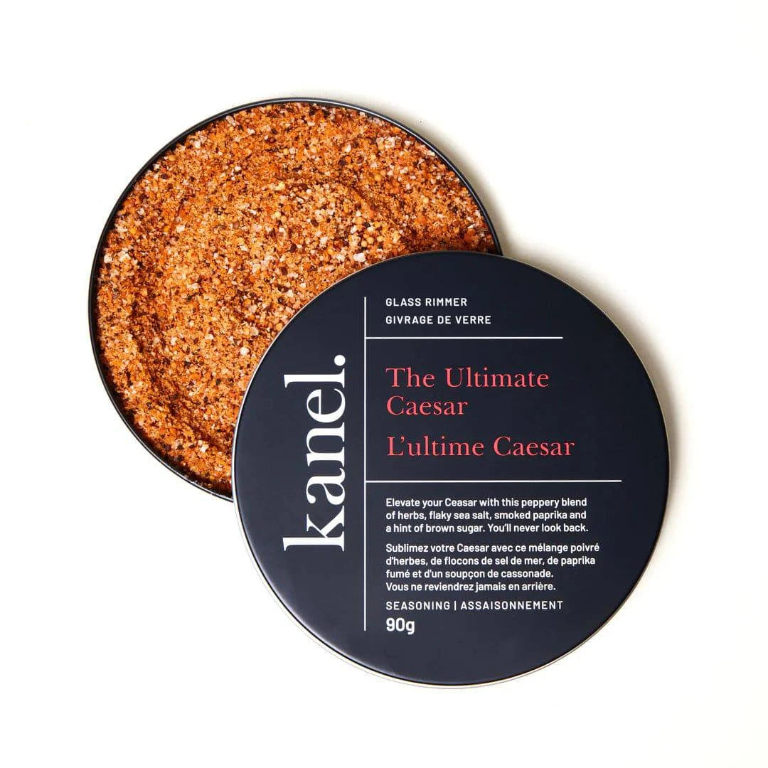 Kanel Spices Canada Spice Collection Caesar seasoning tin with labeled gourmet spice blend for flavorful Canadian-inspired dishes