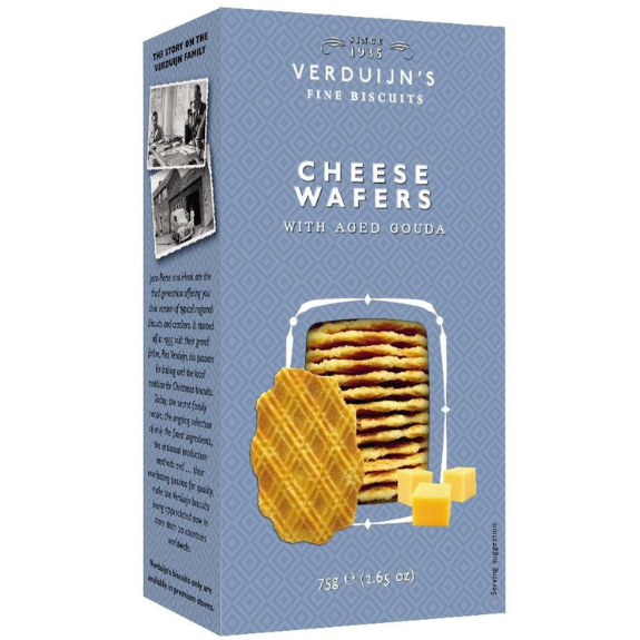 Savoury cheese wafers