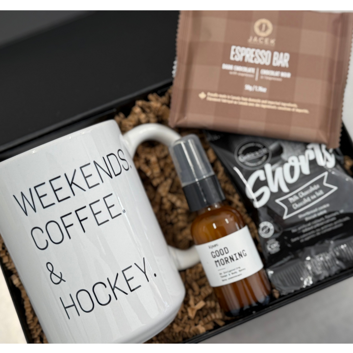 Weekends Coffee Hockey Gift Box