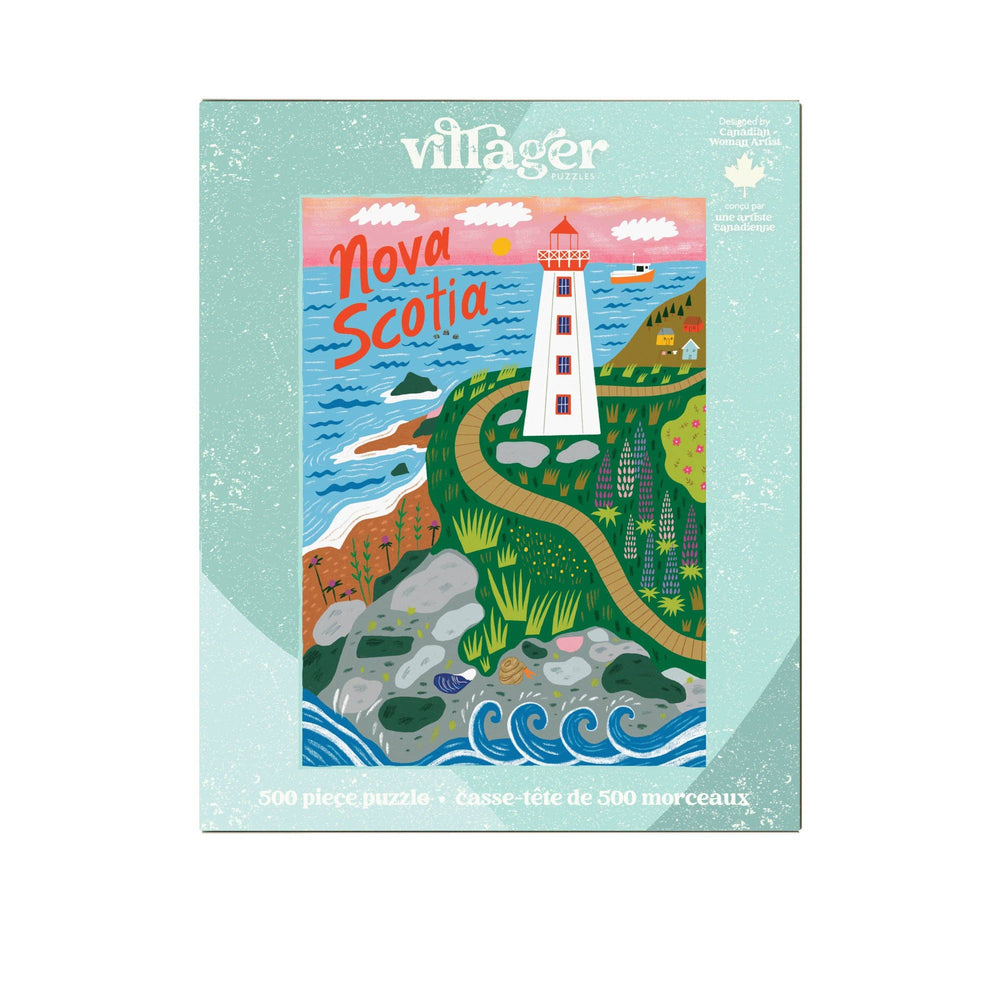 Nova Scotia Shores | 500-Piece Puzzle | Designed in Canada - Gift Smack Gift Company