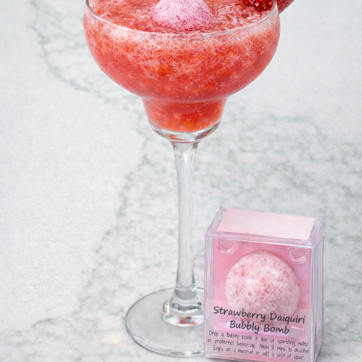 Strawberry Daiquiri Bubbly Bomb