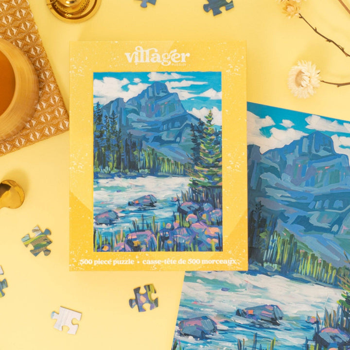 Kicking Horse Mt | 500-Piece Puzzle | Designed in Canada