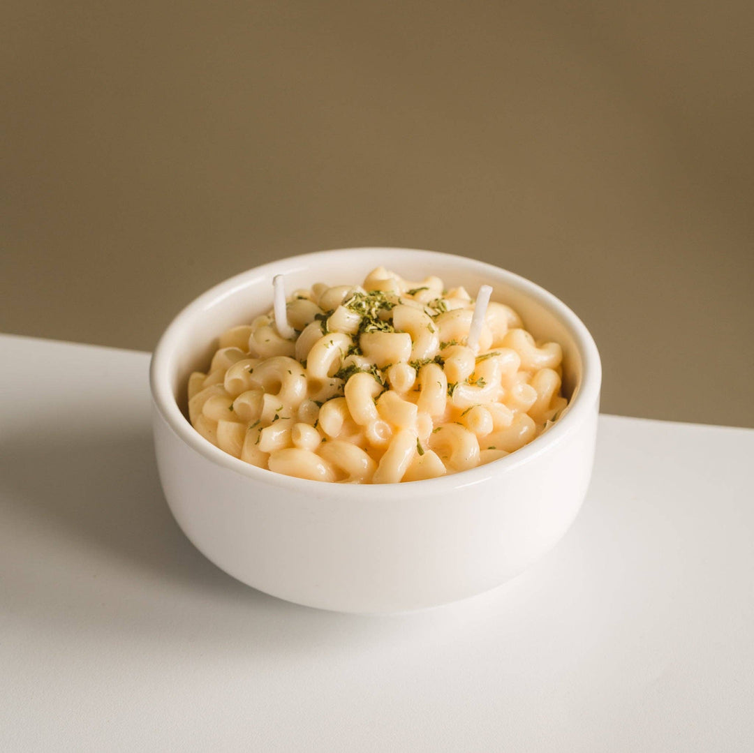 Macaroni and Cheese Candle Bowl - Gift Smack Gift Company