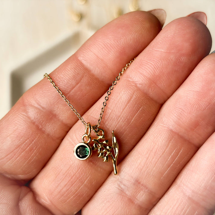 Birth Flower Necklace: June