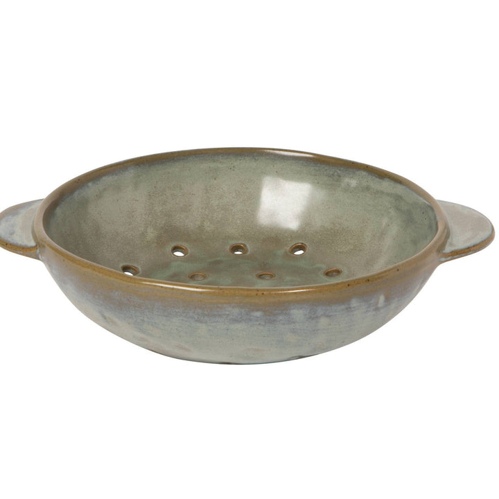 Heirloom Gray Stoneware Fruit Bowl 7 inch