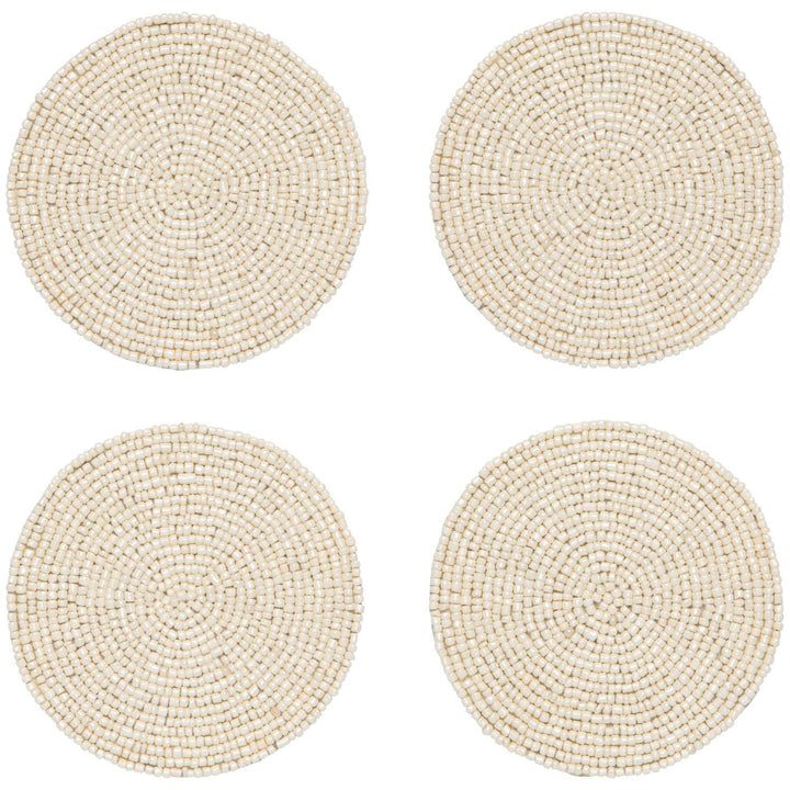 Heirloom Cedar Beaded Coasters Set of 4