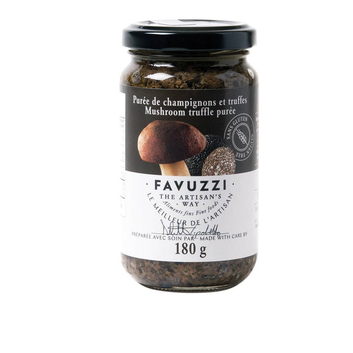 Truffle Puree Mushroom & Truffle Spread | Gourmet Flavor from Favuzzi
