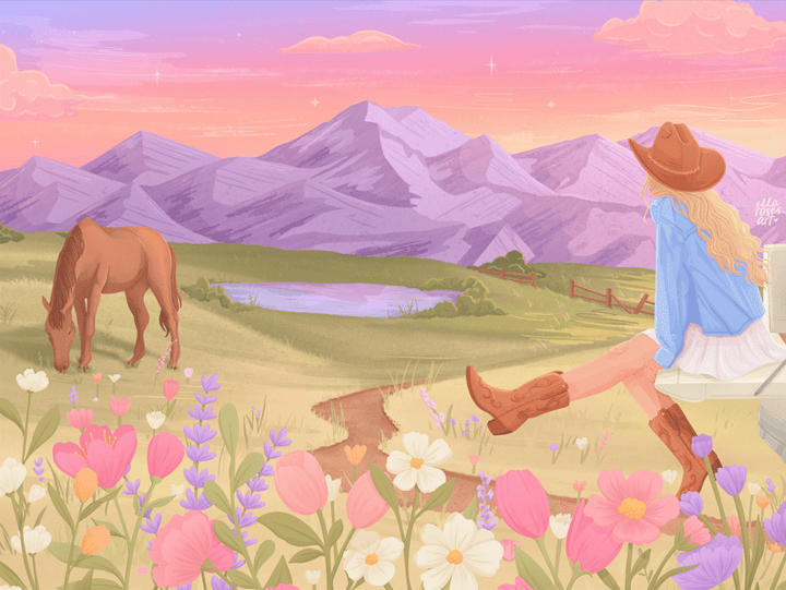 Villager Puzzles Rockies Meadow 250-piece puzzle featuring a scenic mountain and meadow landscape, designed in Canada.
