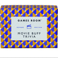 Box of 'Movie Buff Trivia' game from Games Room on a white background