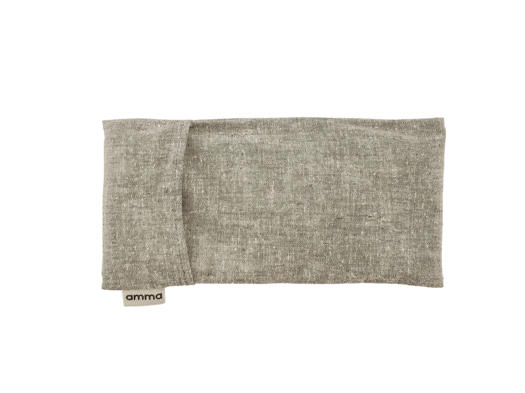Lavender eye pillow with washable cover (sand)