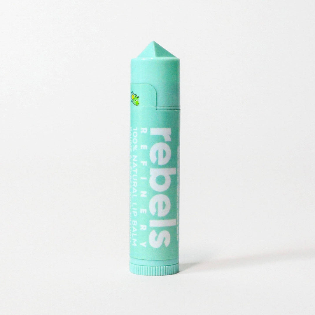 Stick Lip Balm 100% Natural SPIKED CAP: Pink / Strawberry Mango - Gift Smack Gift Company